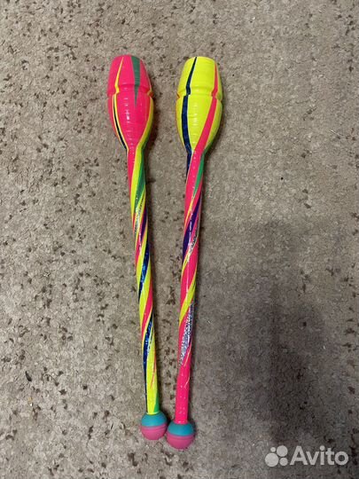 Обмотка предметов для художественной гимнастики