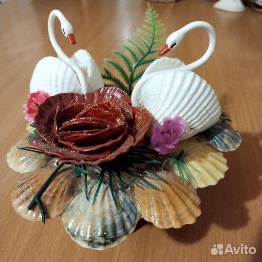 Поделка из ракушек