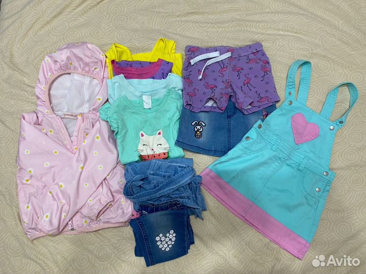 Пакет вещей для девочки 1,5-2,5 года