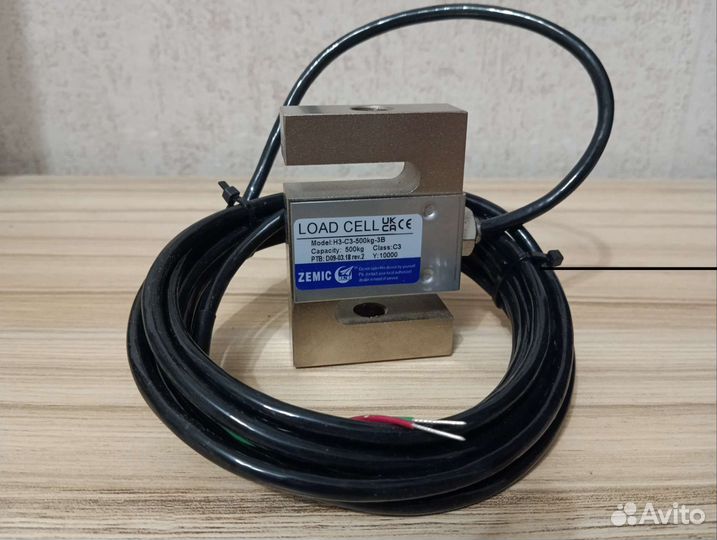 S- образный тензодатчик H3-C3-500кг Zemic
