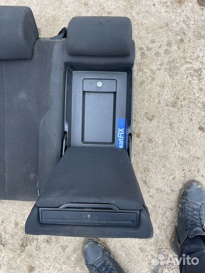 Задний ряд сидений volkswagen passat b6 седан