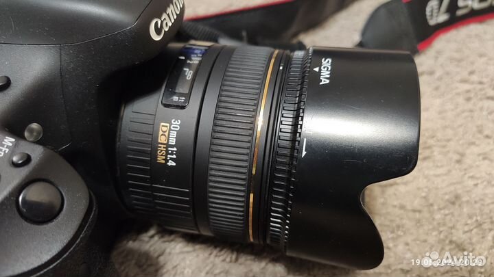 Canon 7d + sigma 30 mm 1.4