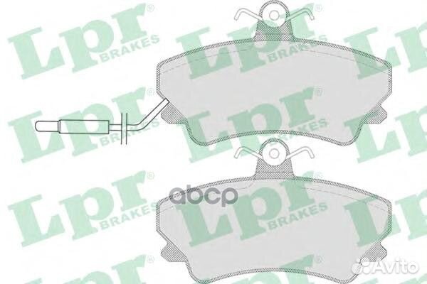 Колодки тормозные renault espace 91-96 передние