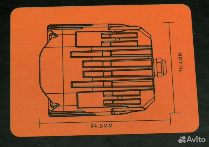 Противотуманки, рабочий свет, билед модуль, фонари
