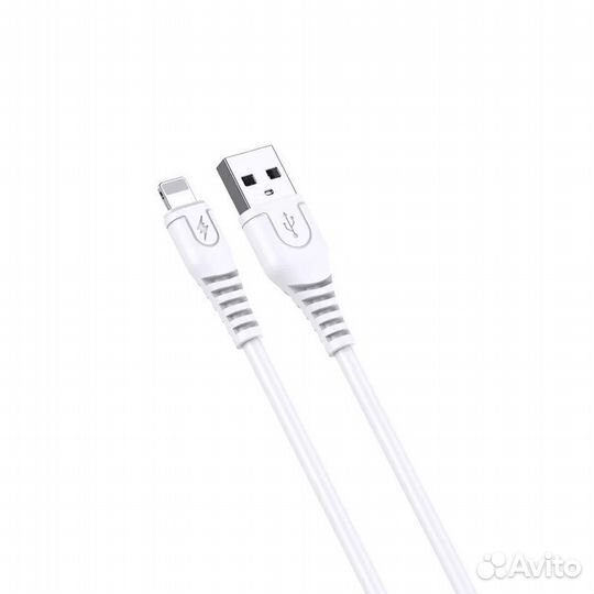Сзу jokade JB008 2*USB +lightning 5A White