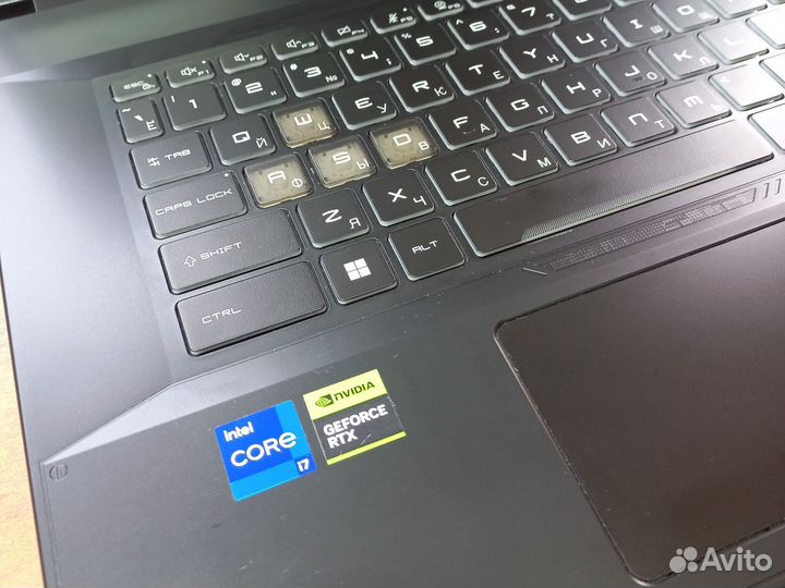 Ноутбук игровой MSI Katana 17 B12V