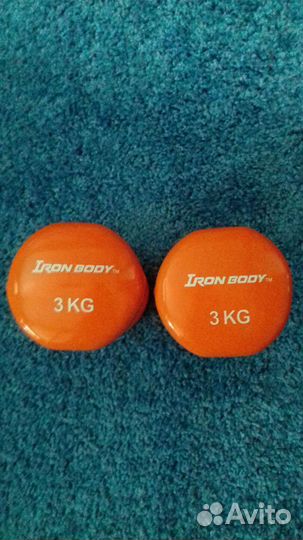Гантели 3 кг