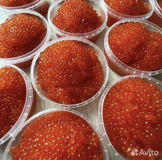 Красная икра кета горбуши