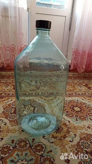Бутыль стеклянная