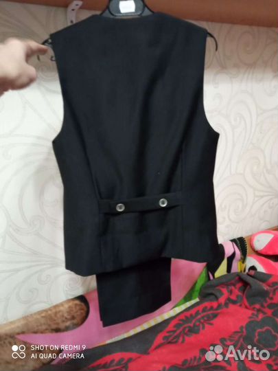 Школьный жилет+брюки для мальчика новое134