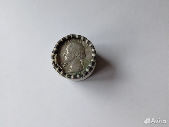 Монеты США в упаковке дол. 2.50 quarters 1992г