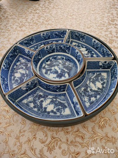 Менажница фарфор