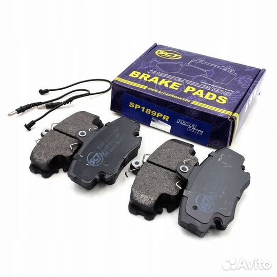 Колодки дисковые SCT Germany SP189PR