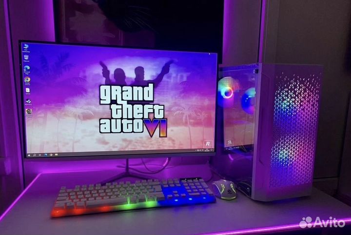 Игровой пк rtx2060/i7 7700/32gb