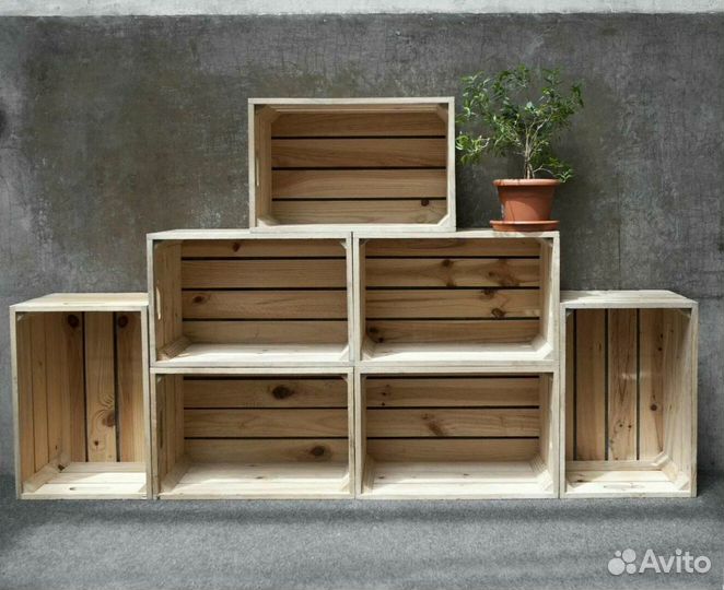 Тумба из ящиков