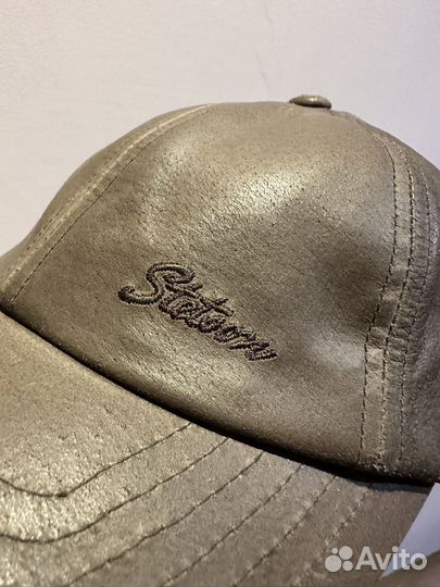 Кепка кожаная stetson оригинал