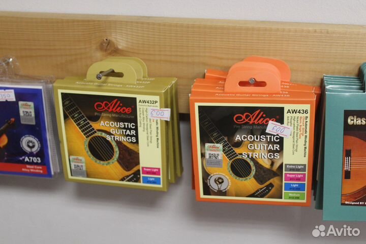 Струны для акустической гитары Alice