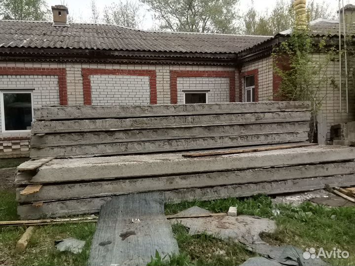 Плиты перекрытия пустотные бу