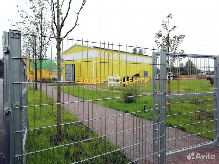 3D, 2D заборы из сварной сетки Гиттер, Новинка