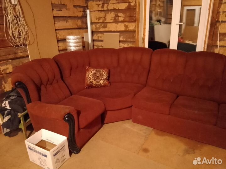 Угловой диван бу