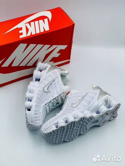 Белые nike shox TL 36-45