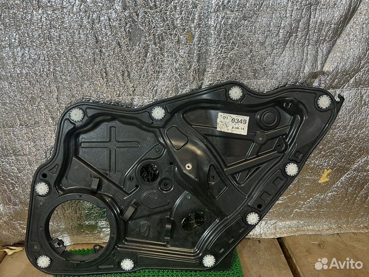 Щит двери внутрений задний правый пассат сс