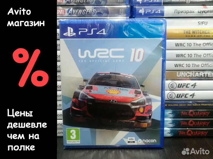 WRC 10 The Official Game (PS4)