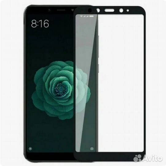 Защитное стекло Xiaomi Mi 6X/Mi A2 Super Black