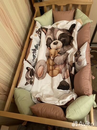 Бортики в кроватку