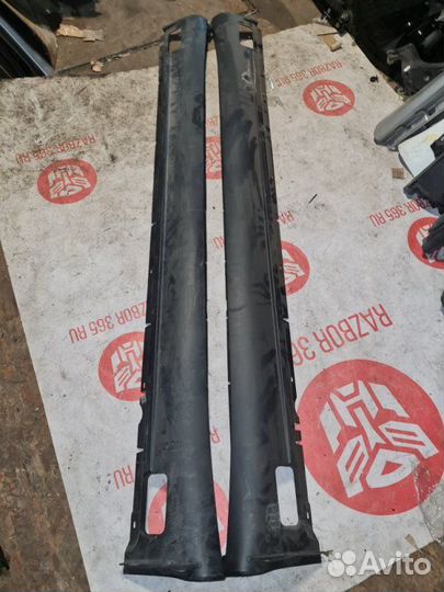 Комплект накладок порога Porsche Cayenne 958 crca