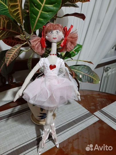 Кукла-балеринка ручной работы