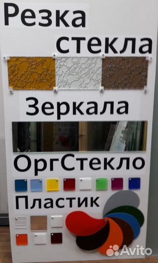 Стекло.Оргстекло. Зеркала