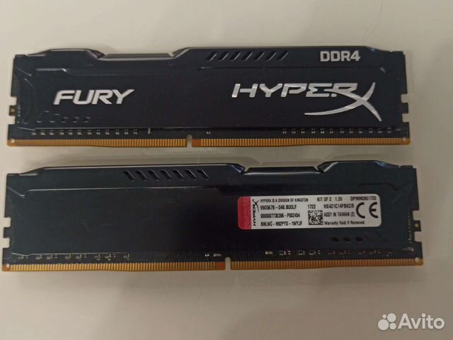 Оперативная память ddr4 4gb 2133 2 шт