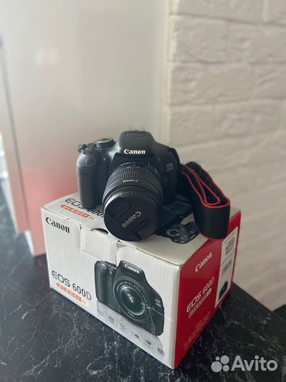 Canon EOS 600D Kit 18-55mm, 64Gb, Коробка