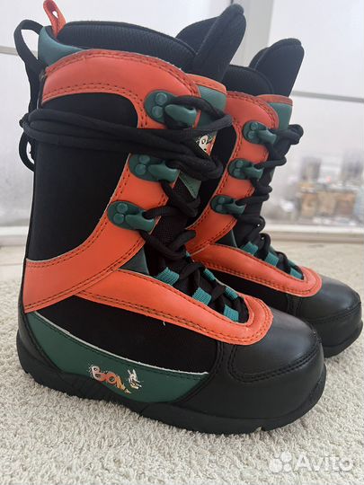 Сноубордические ботинки детские