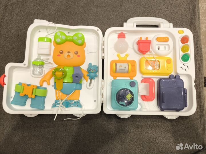 Бизиборд книжка 80 в 1