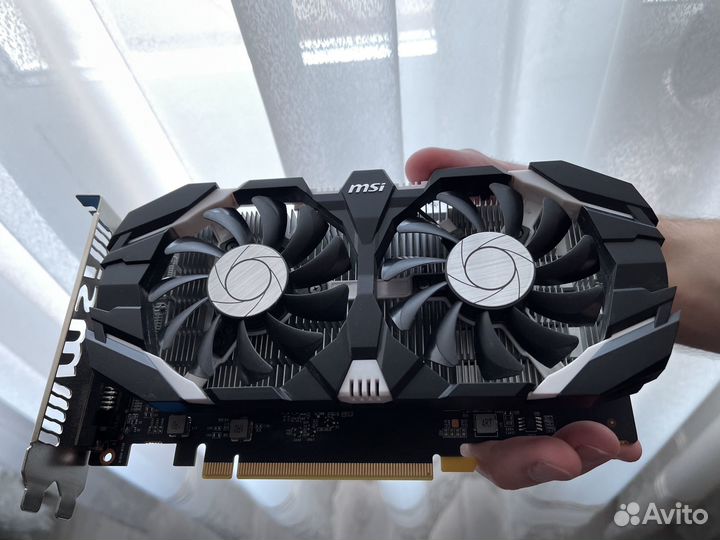Видеокарта MSI GTX 1050TI