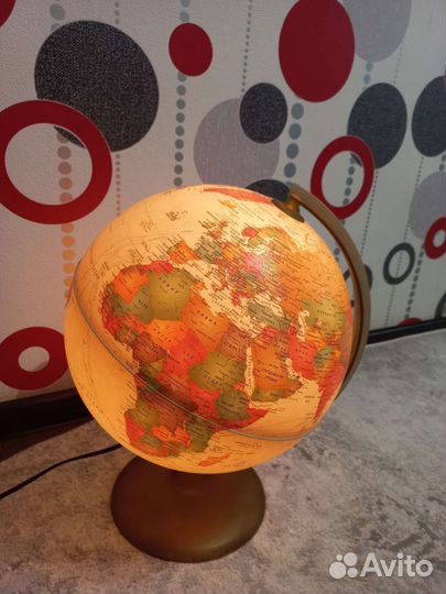 Глобус с подсветкой