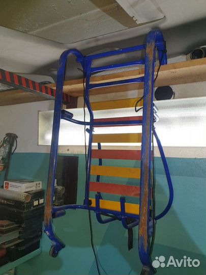 Детские санки с колесами