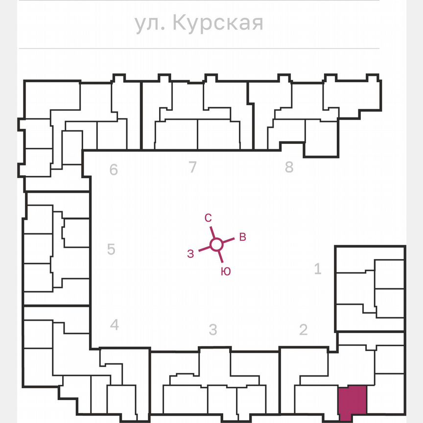 1-к. квартира, 41 м², 7/10 эт.