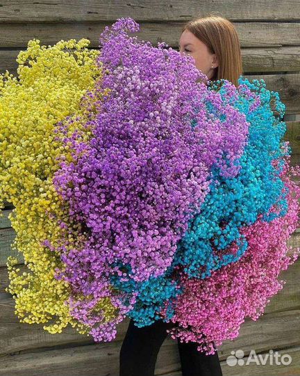 Букет из гипсофилы