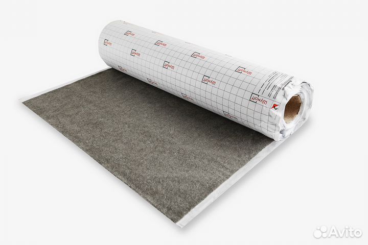 Карпет самоклеящийся Шумофф Акустик Серый 700мм