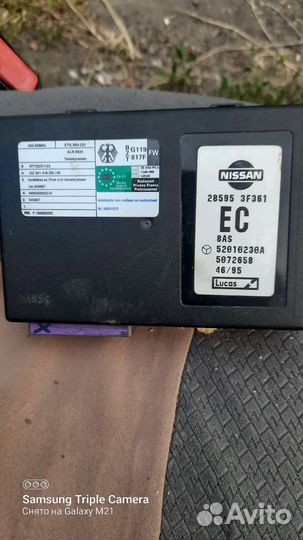 Стартер на нисан п10