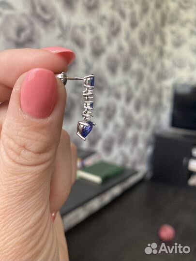 Серебряные серьги