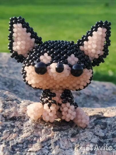 Чихуахуа мини из бисера