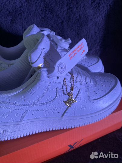 Кроссовки nike air force 1 x louis vuitton