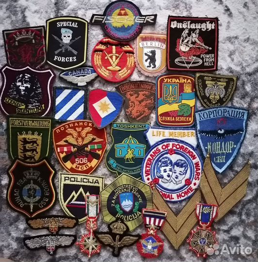 Нашивки шевроны