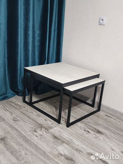 Журнальный столик в стиле лофт