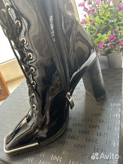 Ботильоны натуральная кожа