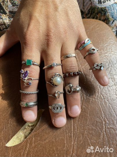 Серебряное кольцо